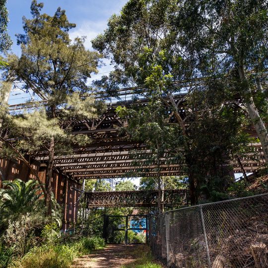 Long Cove Creek railway viaducts, Lewisham