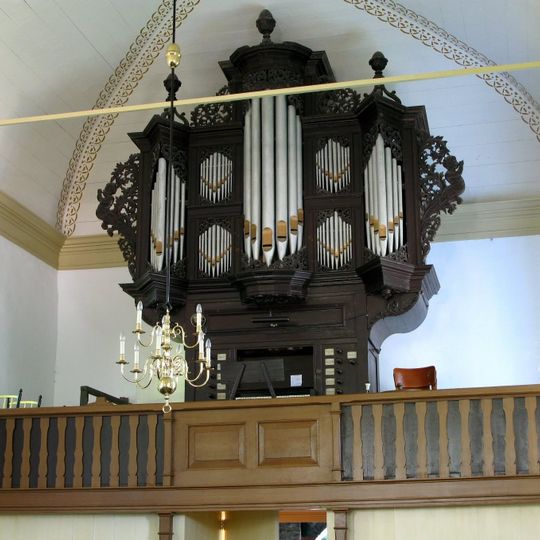 Orgel der Kirche von Mensingeweer