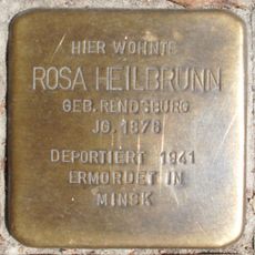 Stolperstein en memoria de Rosa Heilbrunn