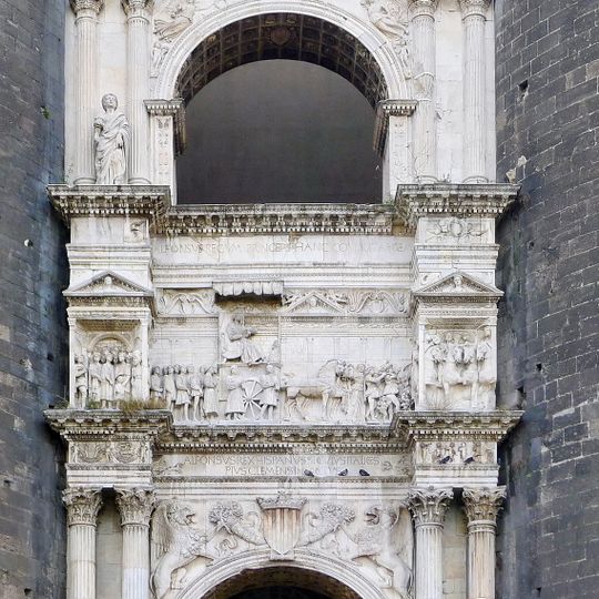 Triumphal arch at Castel Nuovo
