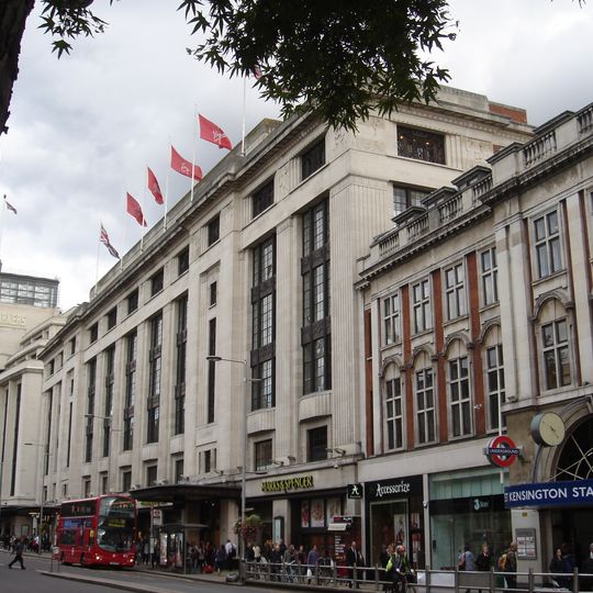 Marks and Spencers, British Home Stores and the Roof Garden