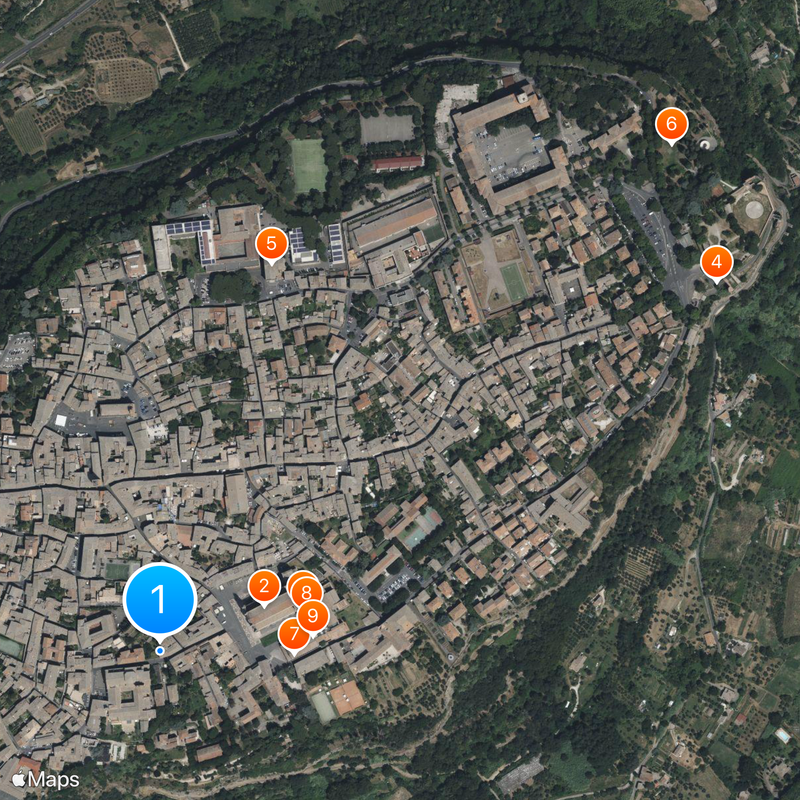 Pozzo di S. Patrizio Map