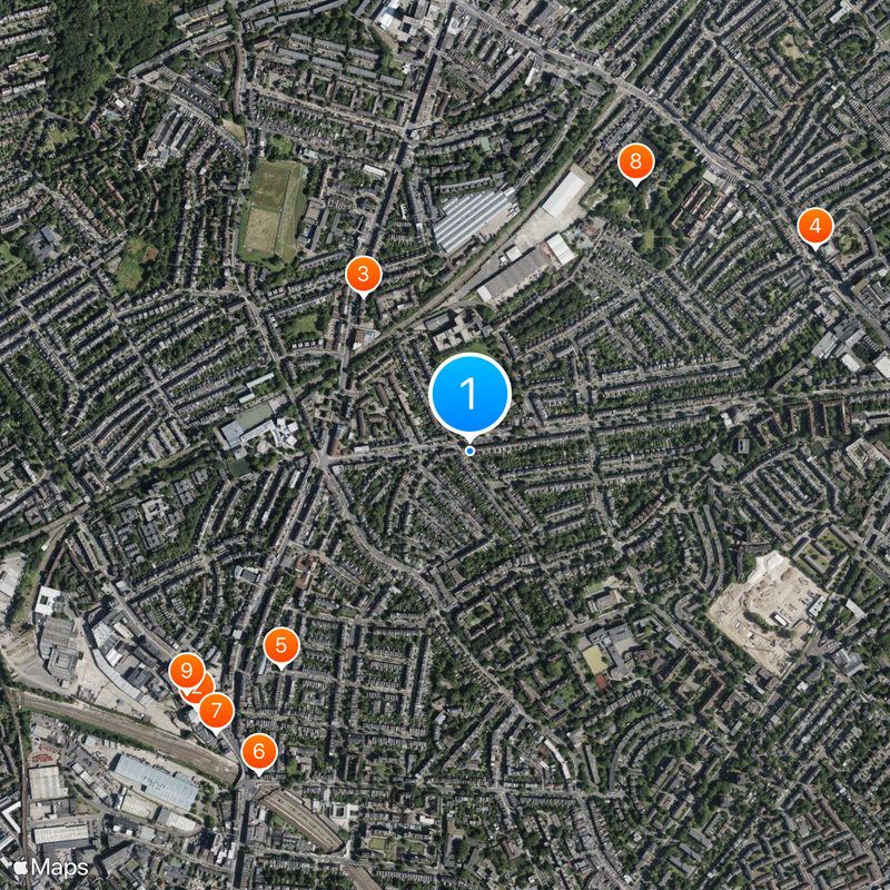 Tufnell Park Map