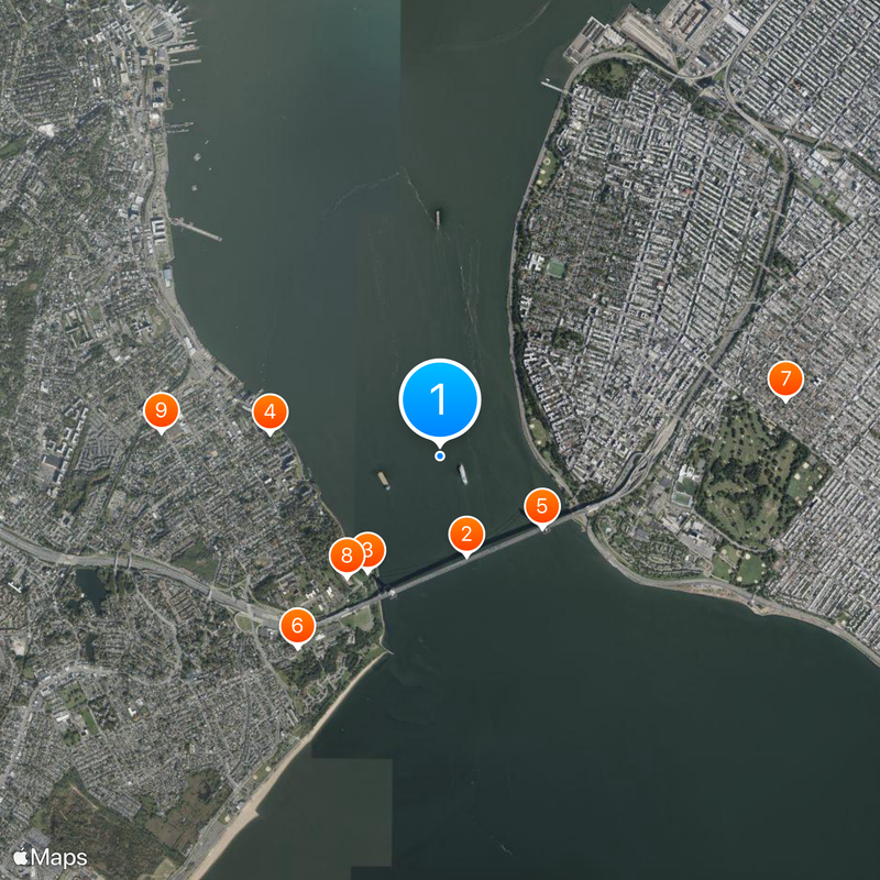 The Narrows Map