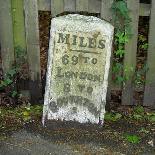 Milestone, opp. Woolam's Cottage