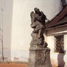Socha archanděla Michaela z Kravař