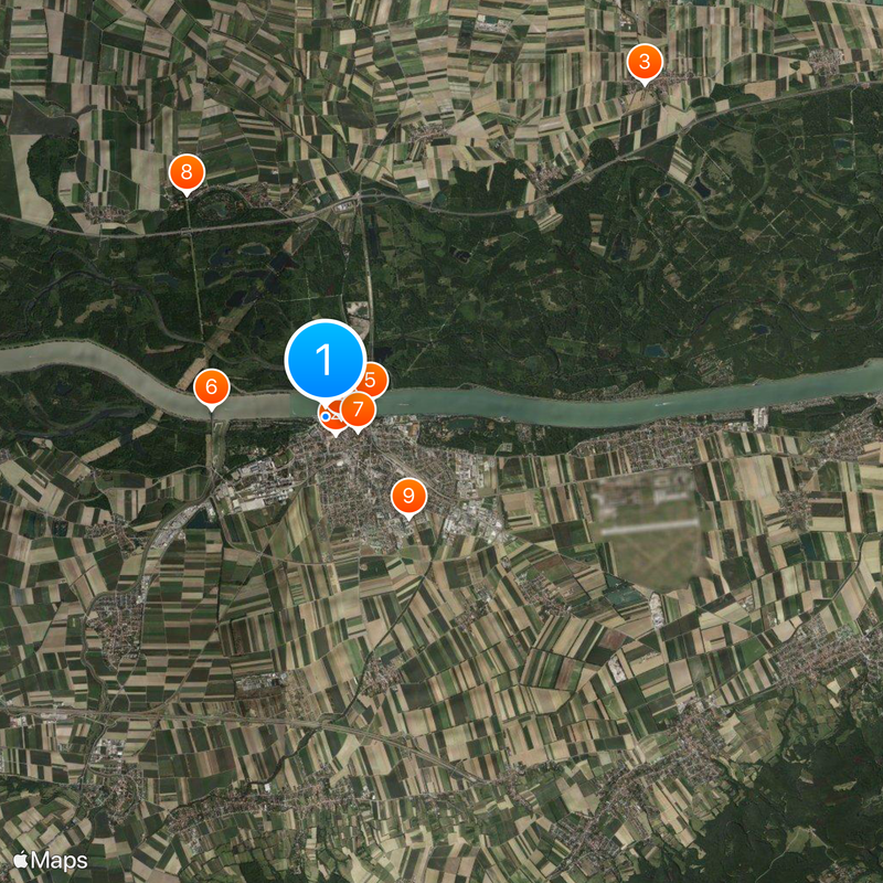 Tulln an der Donau Map