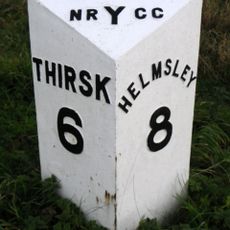 Milestone, top of Sutton Bank