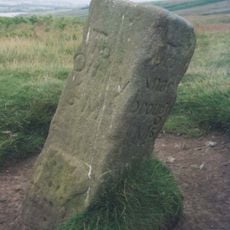 Milestone, Middleton Moor at SE10835152