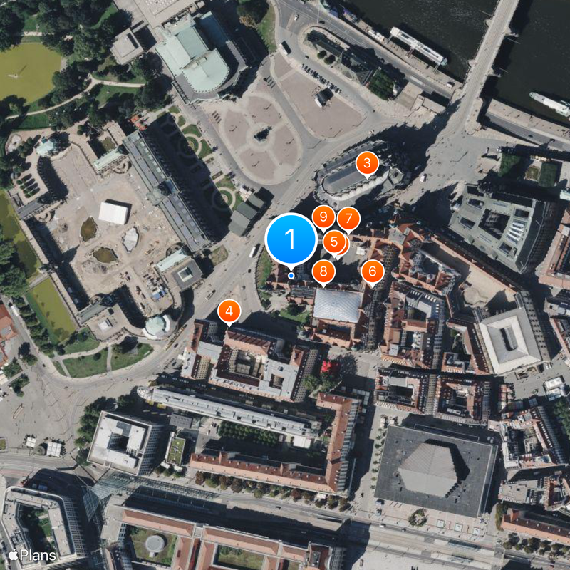 Grünes Gewölbe Kaart