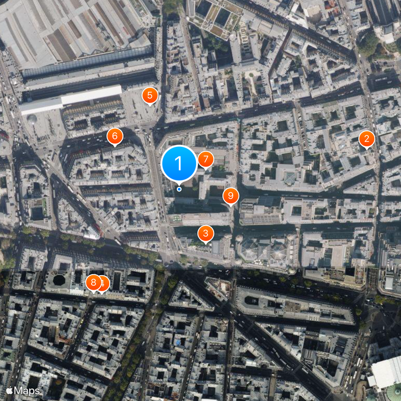 Lycée Condorcet Map