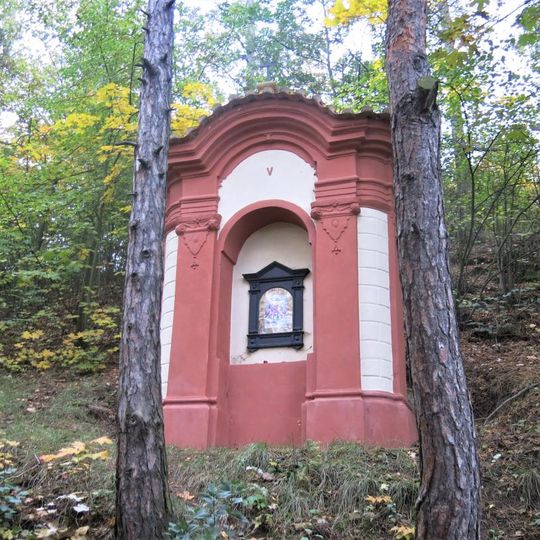 Kaplička V. zastavení křížové cesty v Liběchově