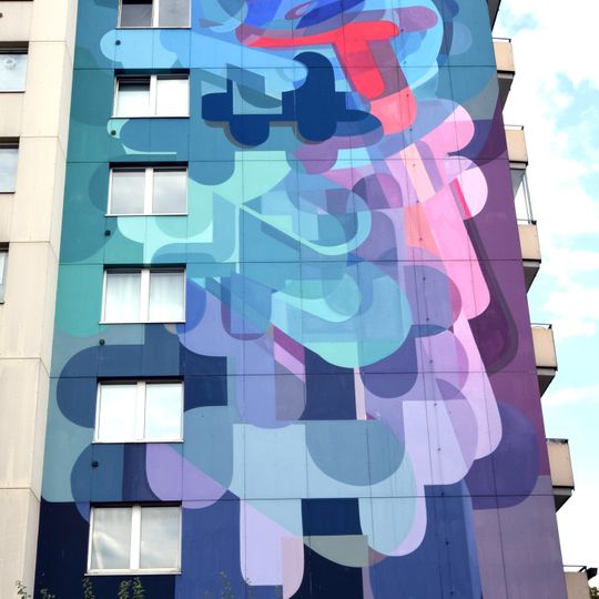 Mural by Stohead at the Delpzeile 14