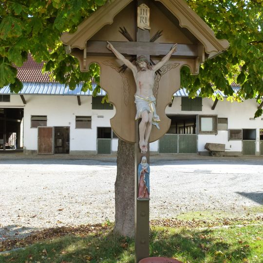 Spätbarockes Kruzifix