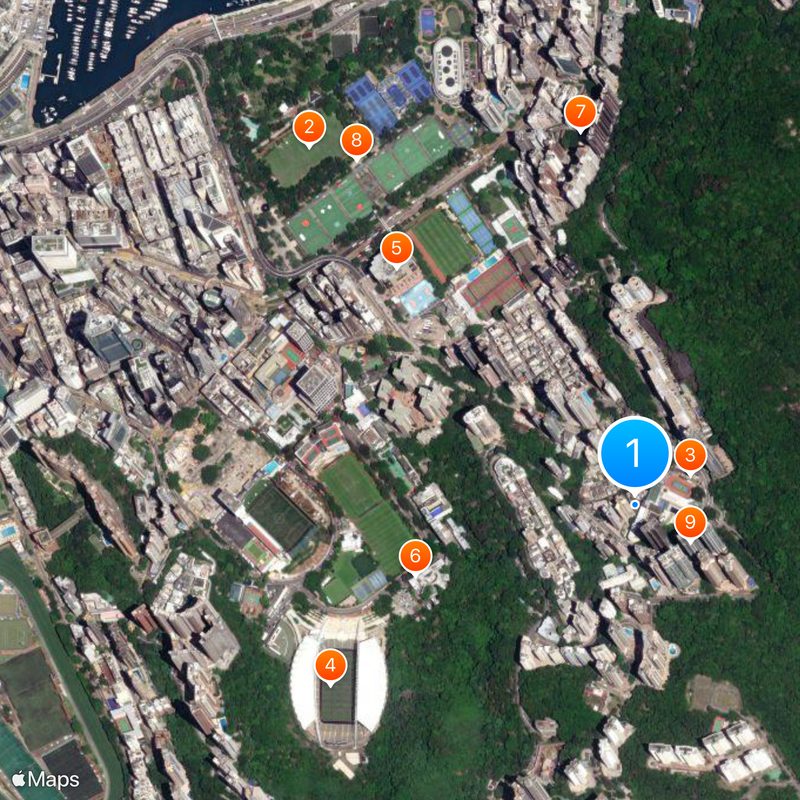 True Light Middle School of Hong Kong Map
