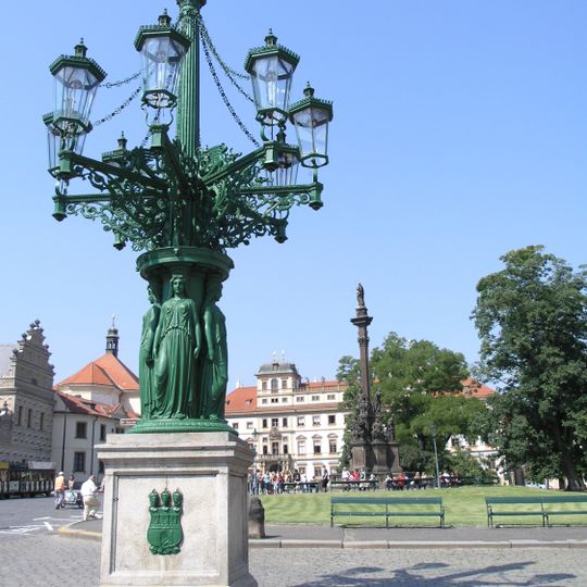 Candelabrum on Hradčanské náměstí