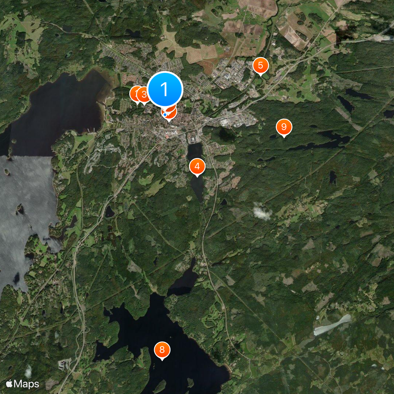 Alingsås Map