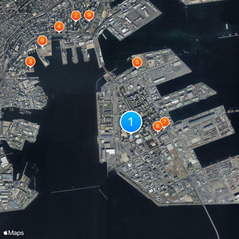 World Memorial Hall Map