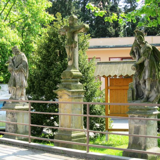 Socha svatého Jana Nepomuckého v Bílé Lhotě