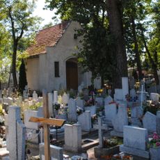 Saint James parish cemetery in Barcin