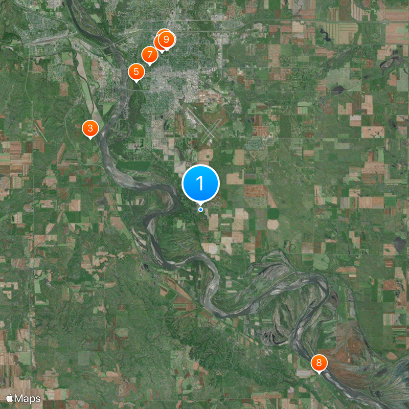 University of Mary Map
