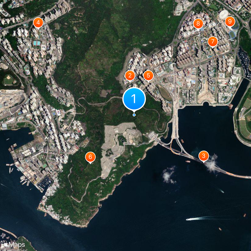 Tiu Keng Leng Map