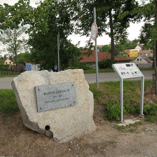Monument to Martin Stáhalík