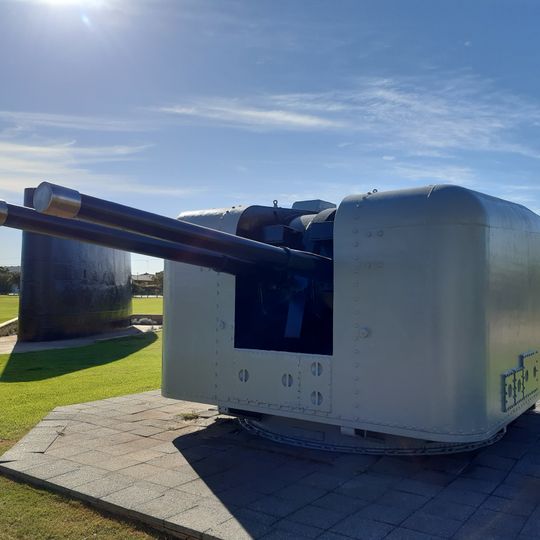 HMAS Derwent 4.5-inch naval gun