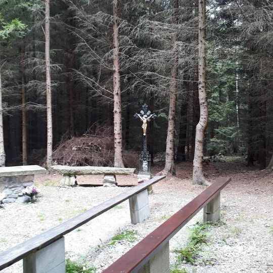 Kříž u Váňovy studánky u Bohdalína