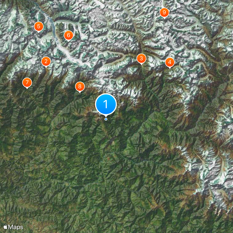 Rudranath Map