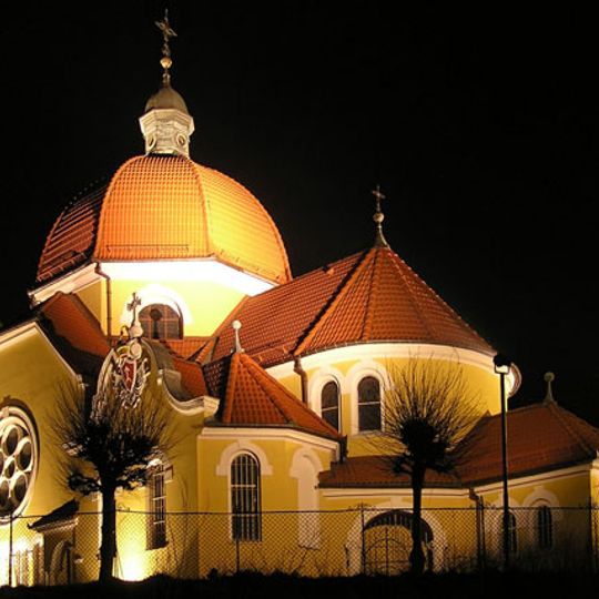 Saint Andrew church in Nekla
