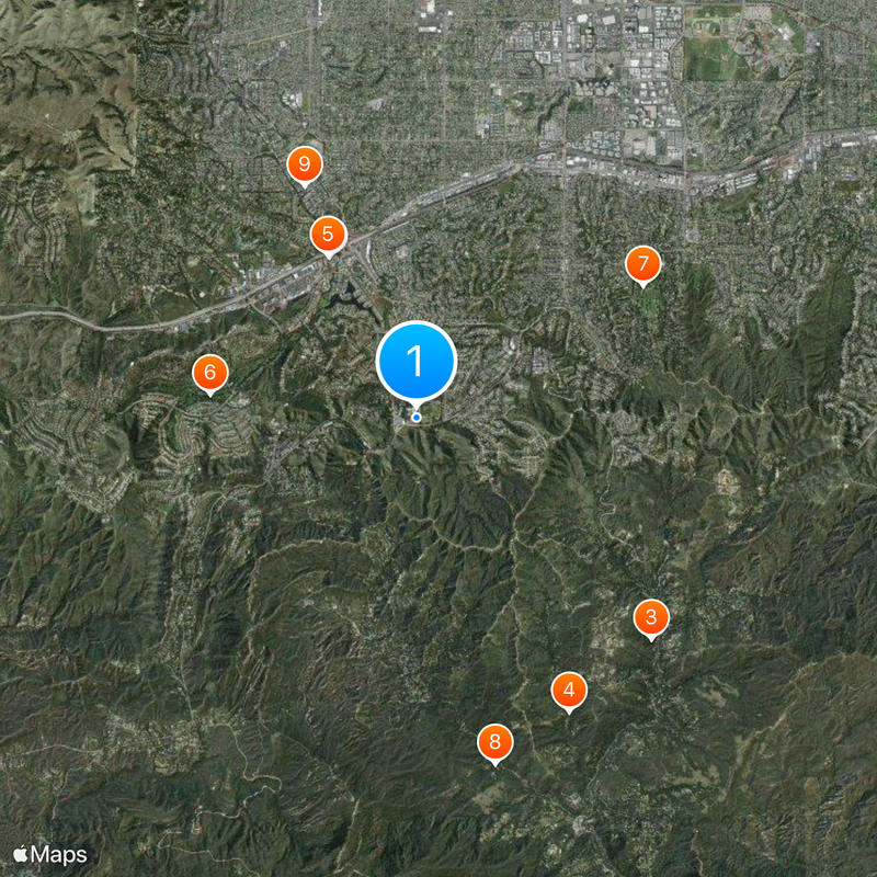 Calabasas High School Map