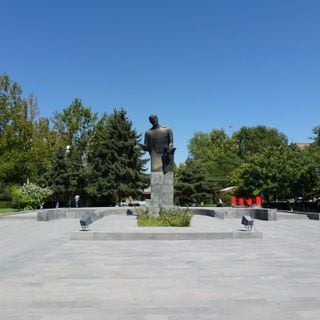 Statue of Komitas Vardapet in Etchmiadzin