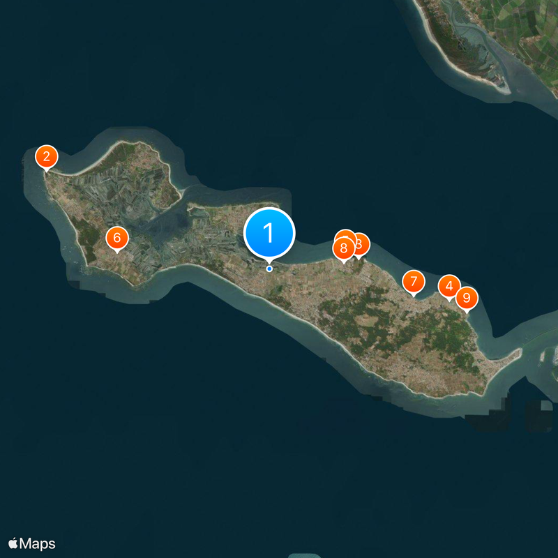 Île de Ré Map