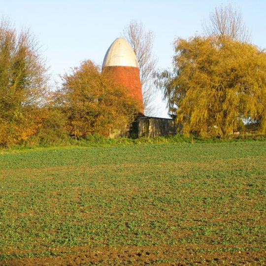 Windmill To The South Of Clavering Mills