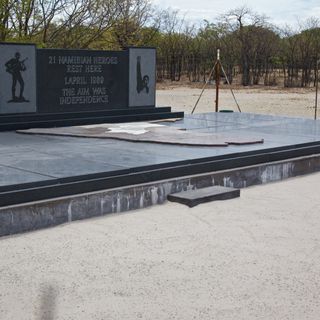 Monument of the Unknown PLAN Soldiers at Ondeshifiilwa