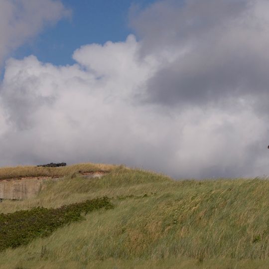 Provinciedomein Raversijde - Atlantikwall - Walraversijde - memoriaal prins Karel