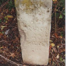 Milestone, Staines Road East; opp No. 286; nr Kempton Park Race Course
