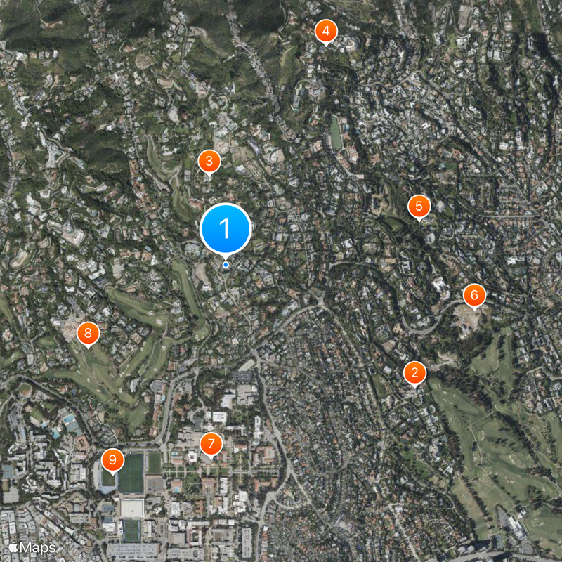 363 Copa De Oro Road Map