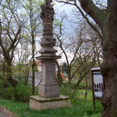 Protected statues in Tuklaty