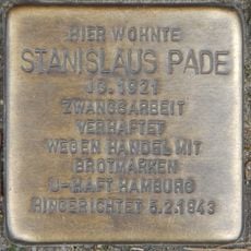 Stolperstein en memoria de Stanislaus Pade