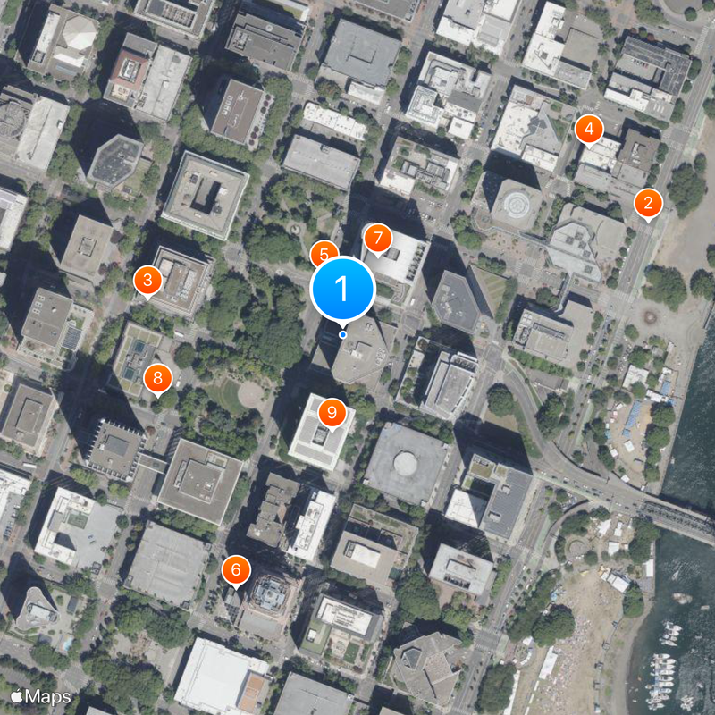 Portland Police Bureau Map