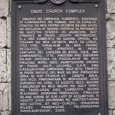 Dauis Church Complex historical marker