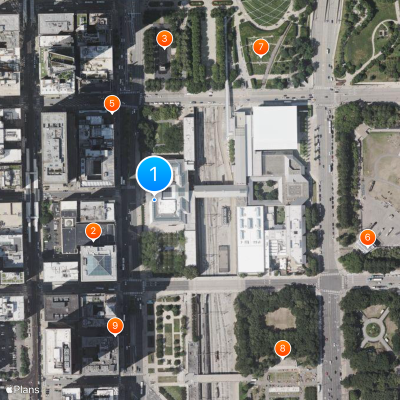 Art Institute of Chicago Mapa