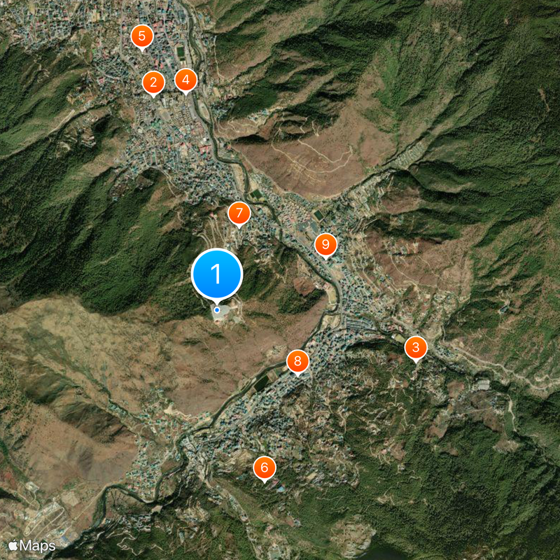 Buddha Dordenma statue Map