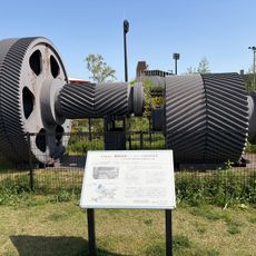 Two industrial gears