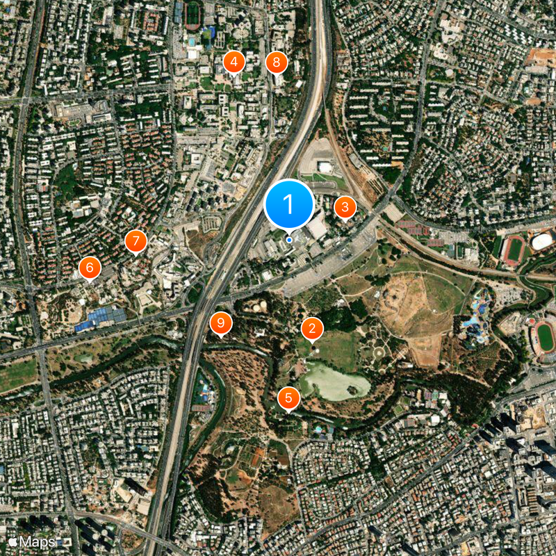 Expo Tel Aviv Map