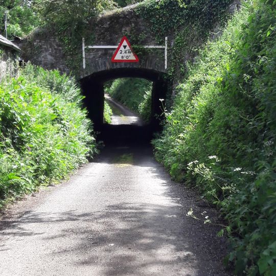 Incline Plane, Bridge And Wheel Pit To East Of Plane Cottage