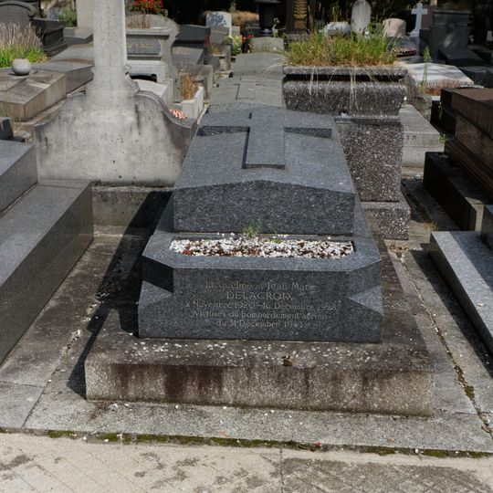 Grave of Delacroix