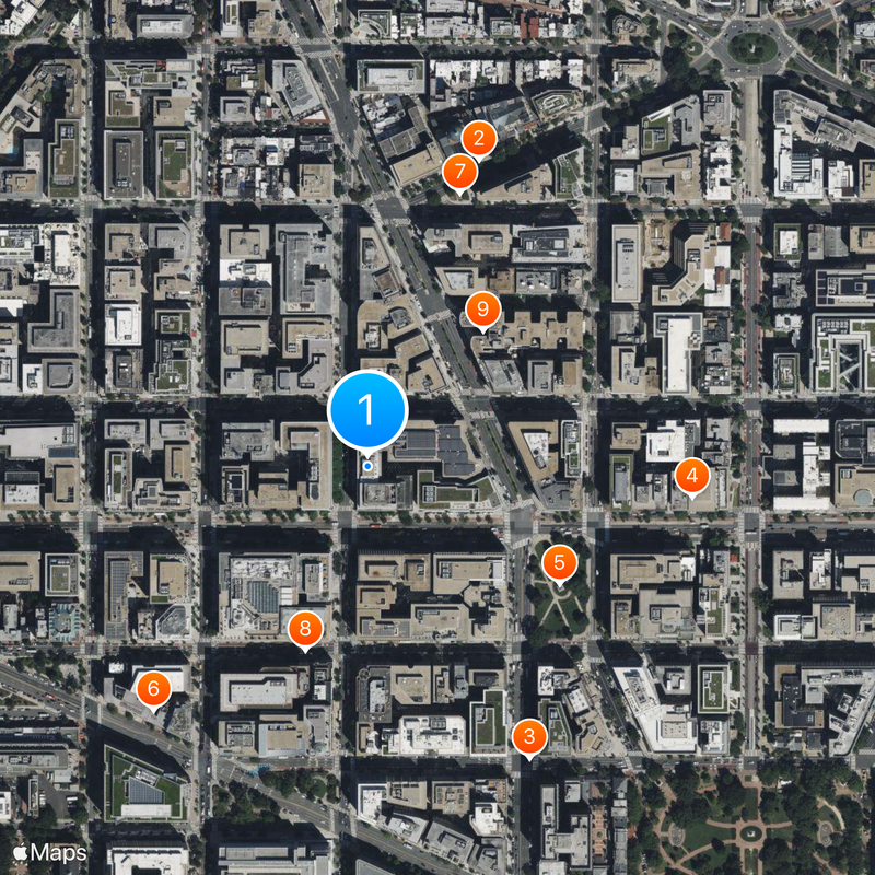 Federalist Society Map